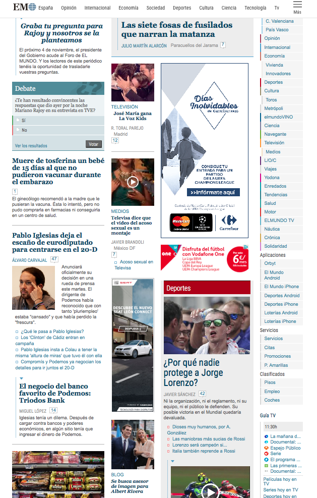 ReasonWhy's tweet image. 'Abc.es' se rediseña de forma muy parecida a 'elmundo.es' rwhy.es/1ichIgH #PureMobile2015 #Diseño