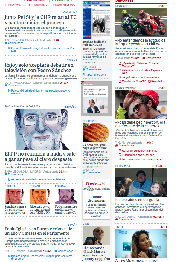 ReasonWhy's tweet image. 'Abc.es' se rediseña de forma muy parecida a 'elmundo.es' rwhy.es/1ichIgH #PureMobile2015 #Diseño