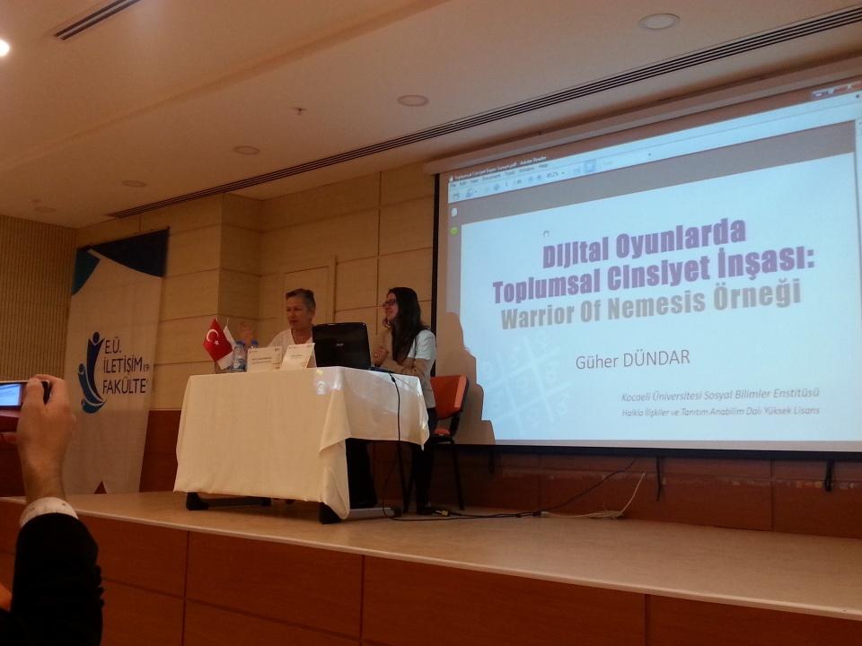 Güher Dündar, Dijital Oyunlarda Toplumsal Cinsiyet Inşası sunumuyla #community2015'te