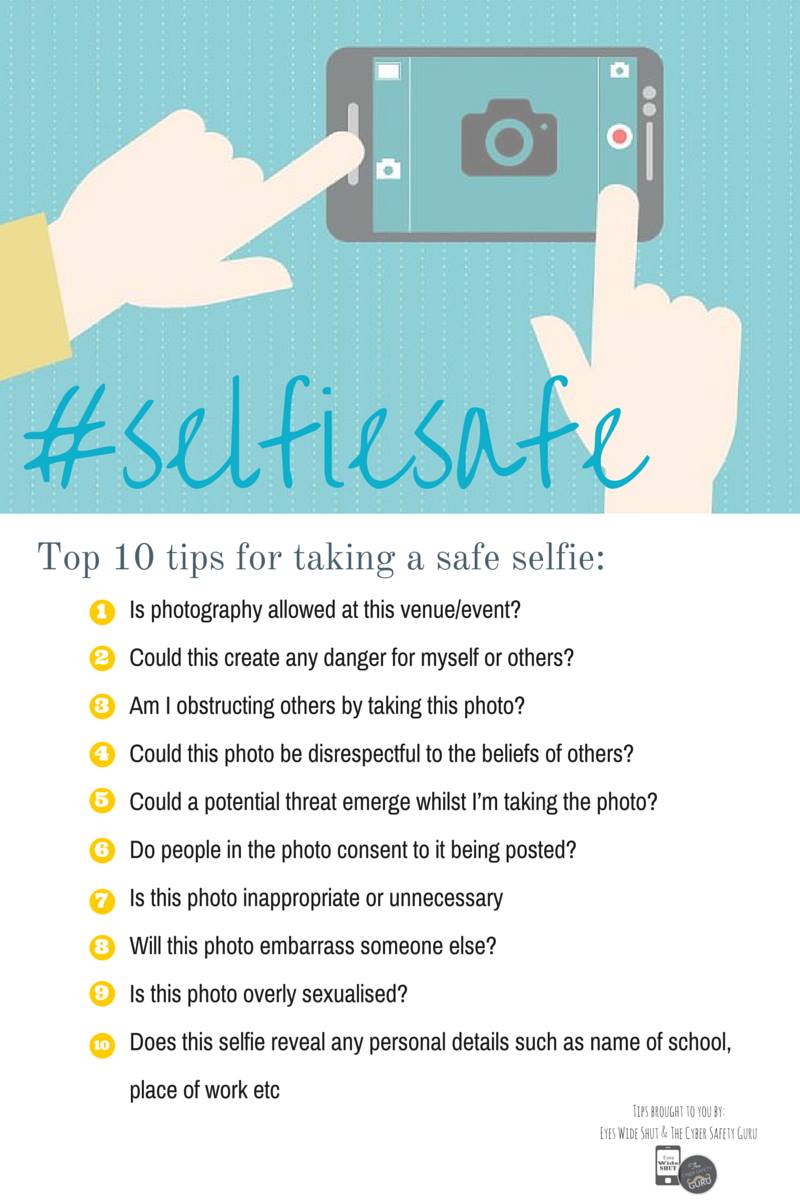 iParentingTips's tweet photo. #selfiesafety tips from @iParentingTips and @cybersafetyguru #parenting #onlinesafety #TeensTweensTech2015 https://t.co/nMAl4Je5vZ