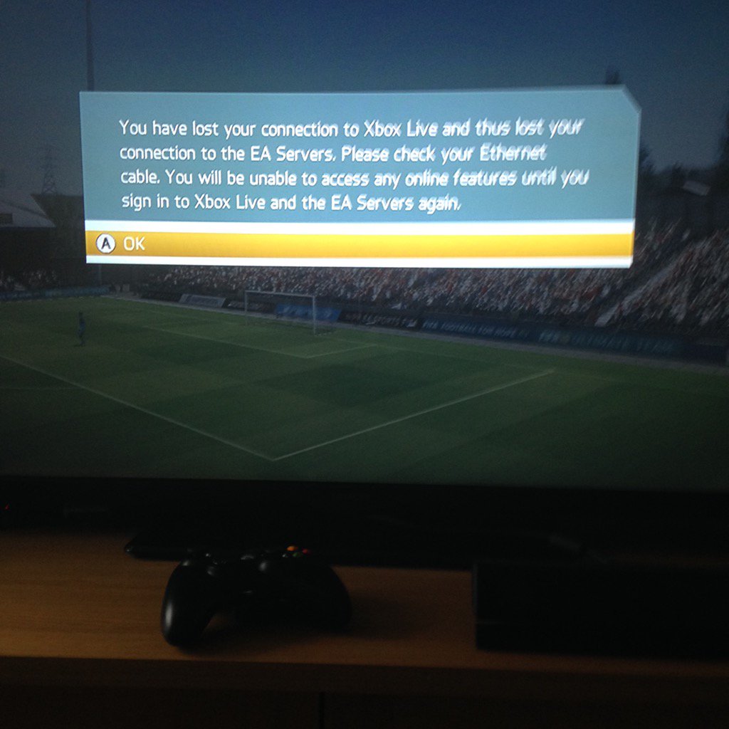 WBC_baller's tweet photo. @EASPORTSFIFA  my match keeps cutting out at the same point every time and it's saying that I will get less coins https://t.co/3p3nYX46ep