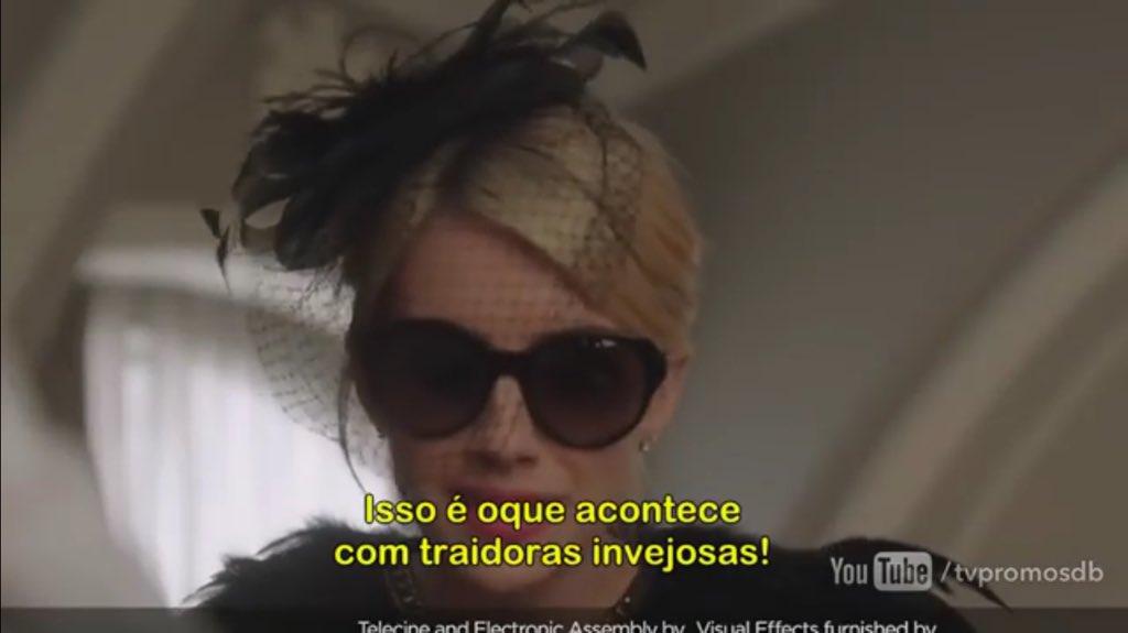 MrsBruckeimer's tweet photo. O importante é que hoje tem Scream Queens 🔫  @ScreamQBR https://t.co/3V8lVMHy9T
