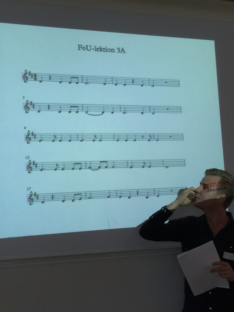 pedagogsthlm's tweet photo. Rytmiklektion på #LFK2015 https://t.co/03P1BNLZyG