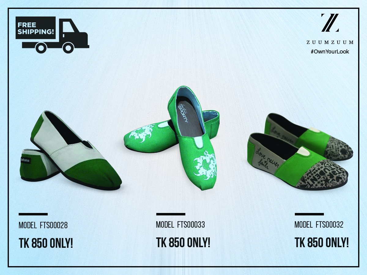ZuumZM's tweet photo. Complete your dashing look wearing one of these stylish converses. https://t.co/2b0C5yyKXI
#ZuumZuum #OwnYourLook https://t.co/9KKzGhqILe