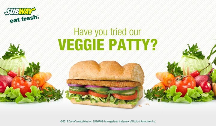 Have you tried our Veggie Patty Sub? #subway #liverpool #eatfresh #yummy