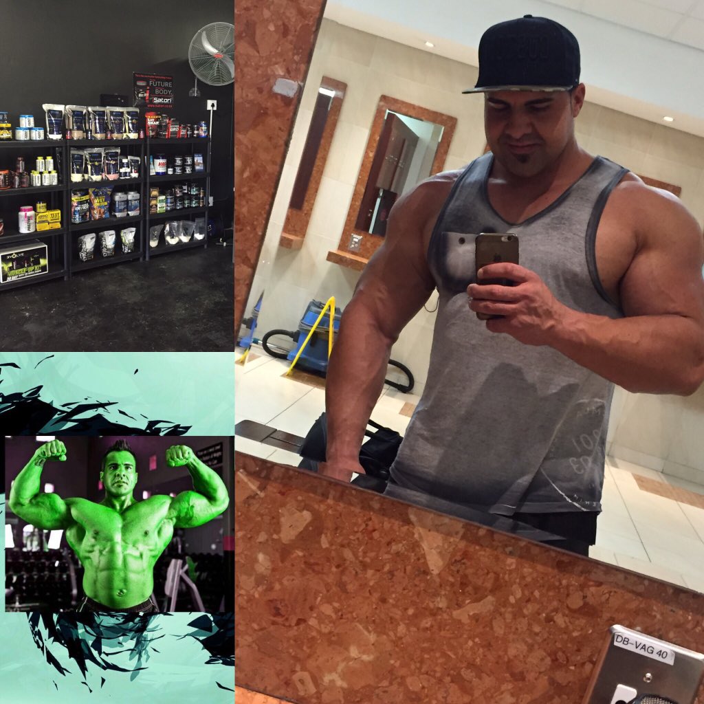 BigFred8's tweet photo. Bulking up... Hulking up... https://t.co/qfcjm4sKDQ