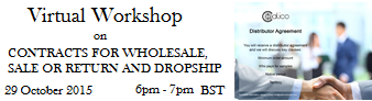 PR_Songbird's tweet photo. New Virtual Workshop:Conditions of Sale Agreement (T&amp;Cs) for Wholesale orders, Dropship or on Consignment #fashion https://t.co/FqshDKDoDD