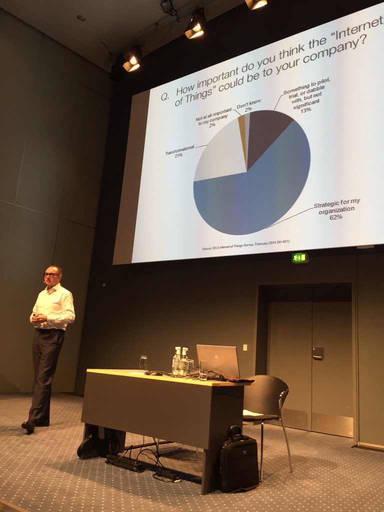 CW_Events_DK's tweet photo. 83% af de adspurgte topledere tror på strategiske muligheder med #IoT #CWIoT15 @ibmdanmark https://t.co/pW4tZ4SlDv