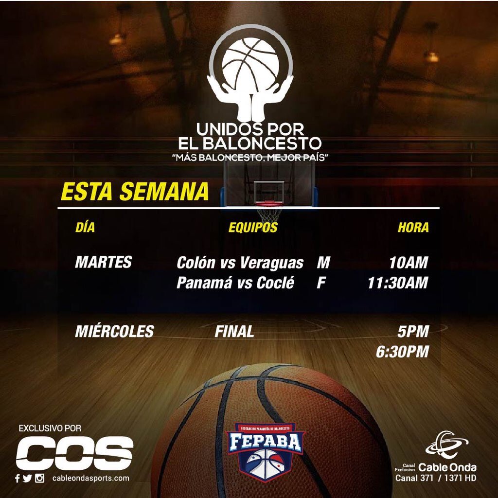 USMApanama's tweet photo. Hoy 27 de octubre se desarrollarán las Semifinales de la Copa #MasInternet en el Gimnasio de la USMA https://t.co/PoWhVPA1yy
