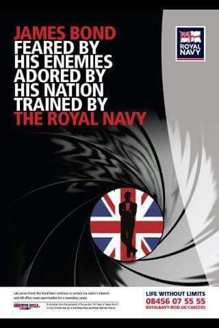 fightingsailor's tweet photo. #Bond #SPECTRE #JamesBond #CCLKOW @simonmayo @RoyalNavy @HMSQnlz https://t.co/ASMekP6XeR