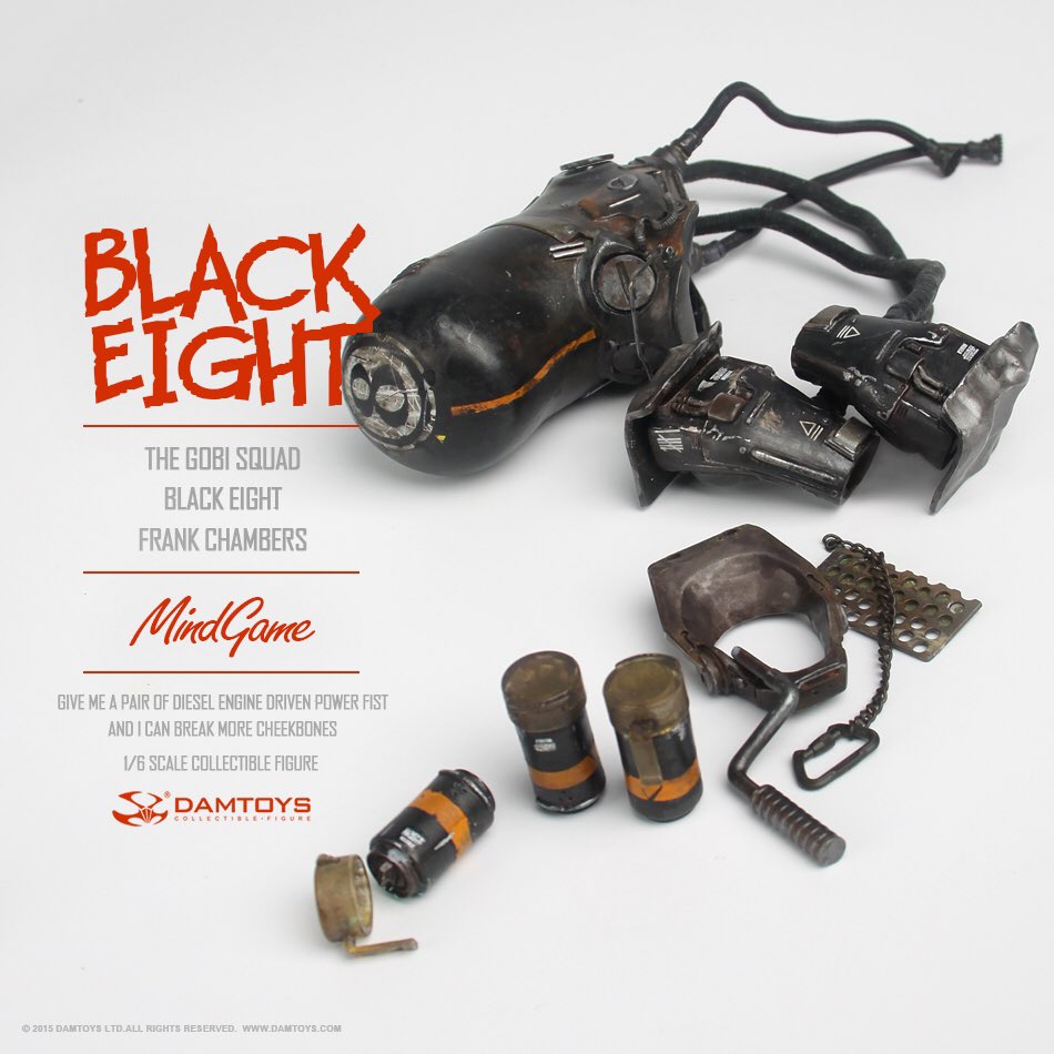 damtoys's tweet photo. We are closing pre-order for MindGame - The Gobi Squad - Black 8 on 28th Oct.
Thanks for support! #Damtoys https://t.co/z9pkLZmVds