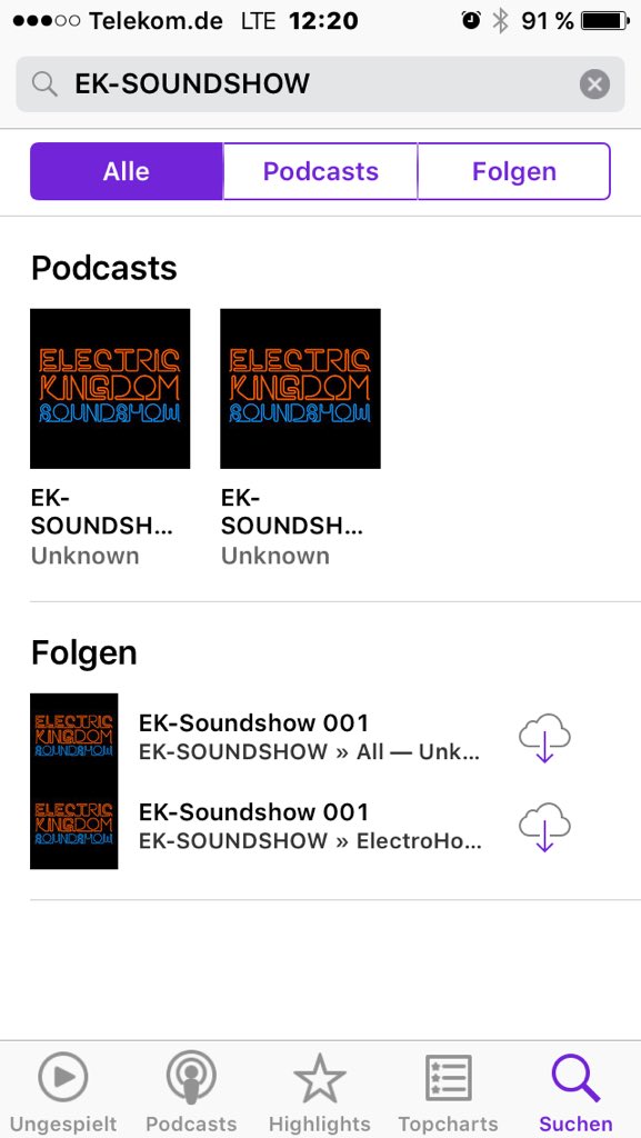 RikyPalm's tweet photo. Jetzt auf iTunes! Es gibt einen Feed mit allen Set's und es wird für jedes Genre einen separaten Feed geben! https://t.co/zVuciU9yiu