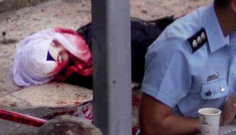 doamuslims's tweet photo. #BBSee - 16-year-old Palestinian executed by Israeli Zionists. Her last words: "I Don't Have a Knife!" #Palestine https://t.co/kIsO3MitFD