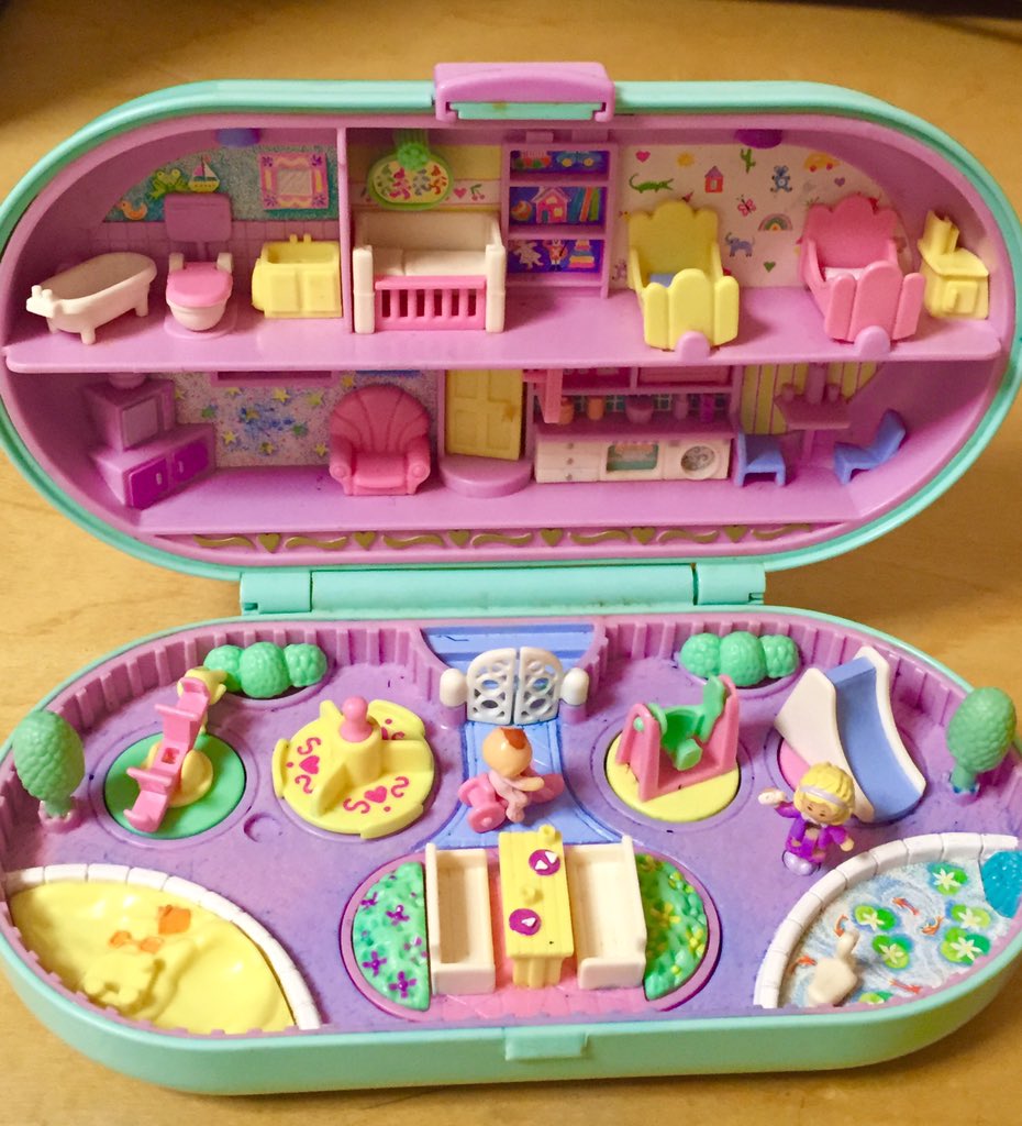 うちにある昔の薄汚れたポーリーポケット思わず出してきてしまった