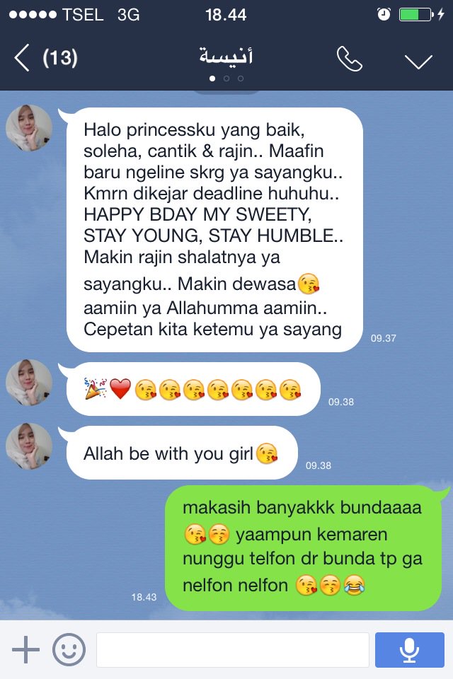 dia sibuk, aku harus bisa ngerti 😘😚😘😁🙈😂😄