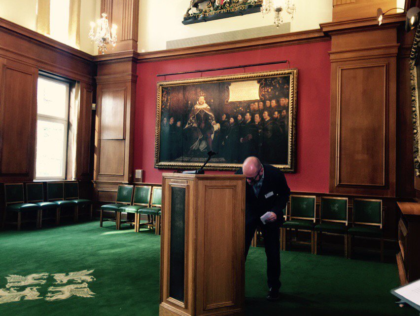 The barbers surgeons hall  <a href="/garethdclark/">Gareth Clark srb</a> <a href="/MachinGary/">gary machin SRSB</a> @hairchrisfoster <a href="/HannahW_88/">Hannah Alden</a>   <a href="/BarberCouncil/">Barber Council</a> #bbanetworking