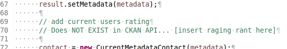 Faldrian's tweet photo. Spaß bei der Arbeit mit #ckan ! #grrrr #apifail https://t.co/072SBHWMQ6
