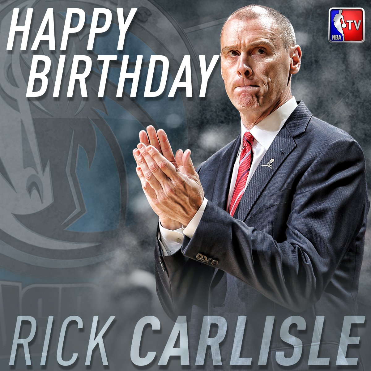 Happy Birthday to Head Coach, Rick Carlisle! 