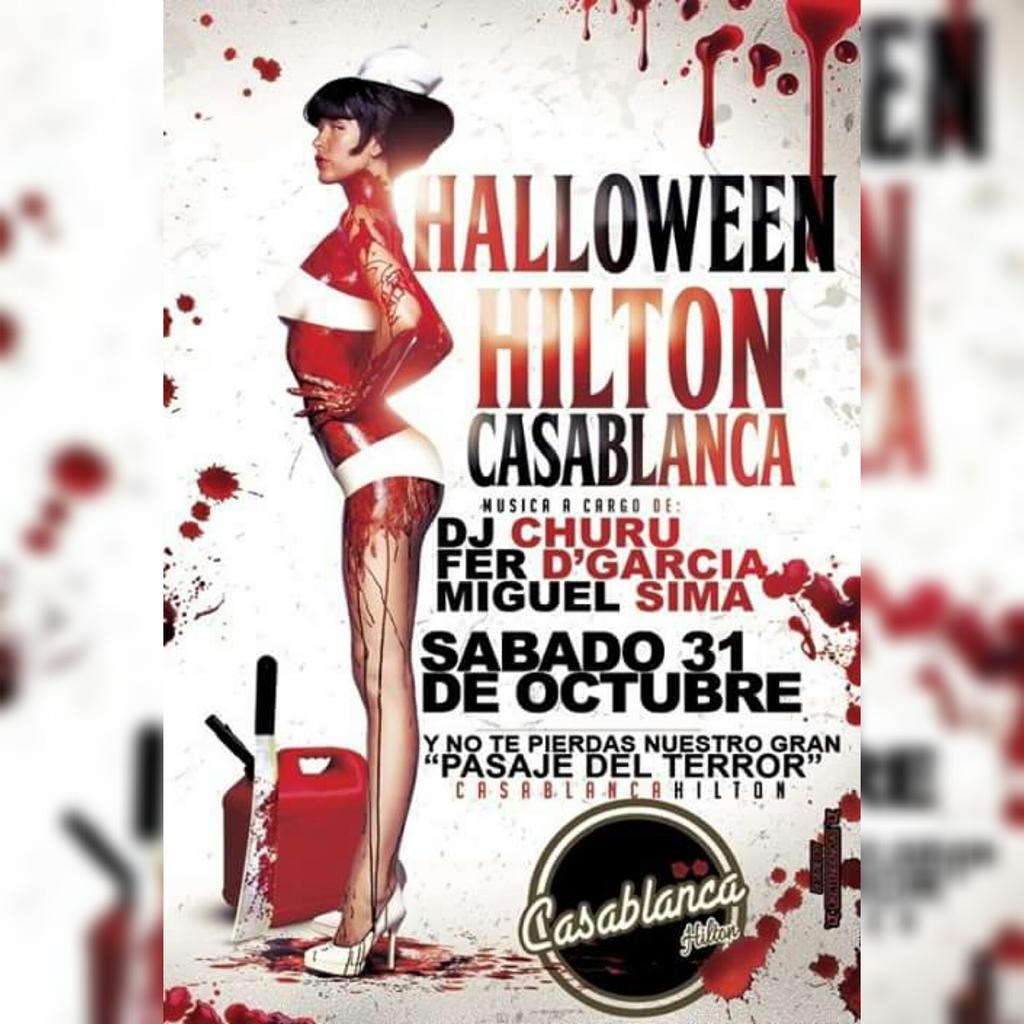 Bueno este finde toca <a href="/casablancachill/">Casablanca Hilton</a>  con ese pasaje del terror musica acargo de <a href="/FerdeGarcia/">FeR D'Garcia</a> #churu