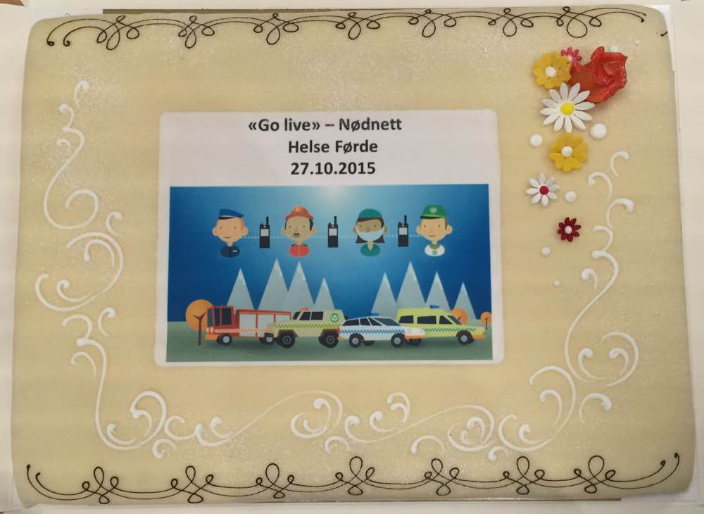 AMK Førde har tatt i bruk #Nødnett i dag, gratulerer så mykje <a href="/HelseFoerde/">Helse Førde</a>!