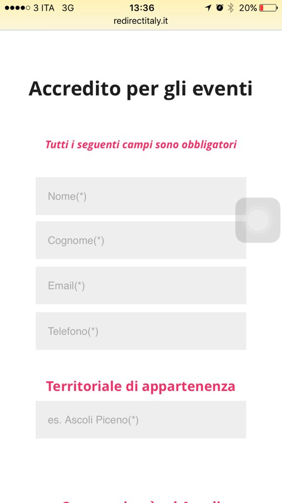 gicentro's tweet photo. https://t.co/RnwSHpv7Z2, compila il form ed accreditati per l'evento #redirectItaly https://t.co/S6pG63o4Kh