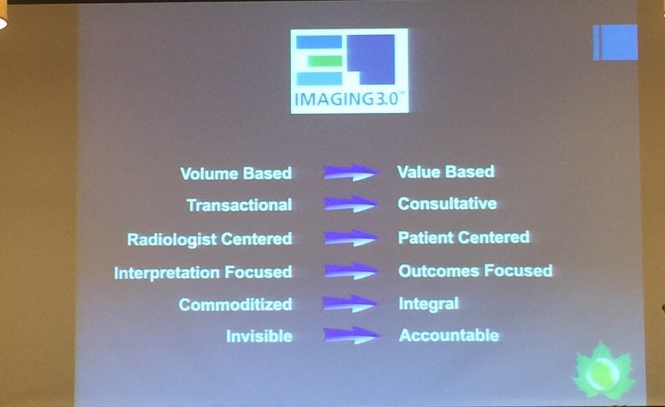 jcolemangtr's tweet photo. #2015ImagingSummit Positioning radiology for the future. https://t.co/YGoCdMrlVv