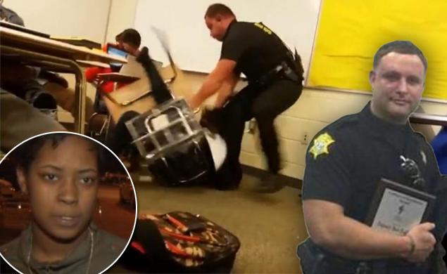 NYDailyNews's tweet image. Students claim officer's brutal takedown of Spring Valley student was over phone use. nydn.us/1O4SoHH