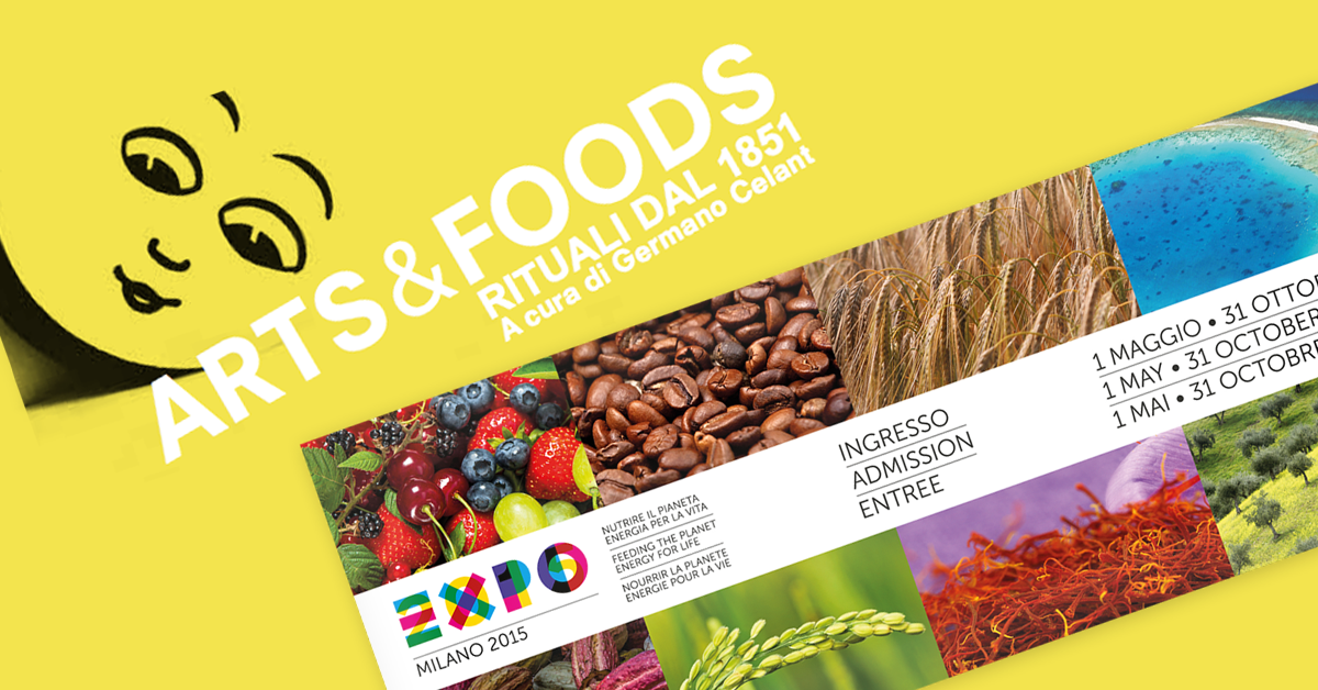 Con un biglietto #Expo2015 puoi visitare anche #ArtsFoods a @LaTriennale. Hai tempo fino al 1 novembre!