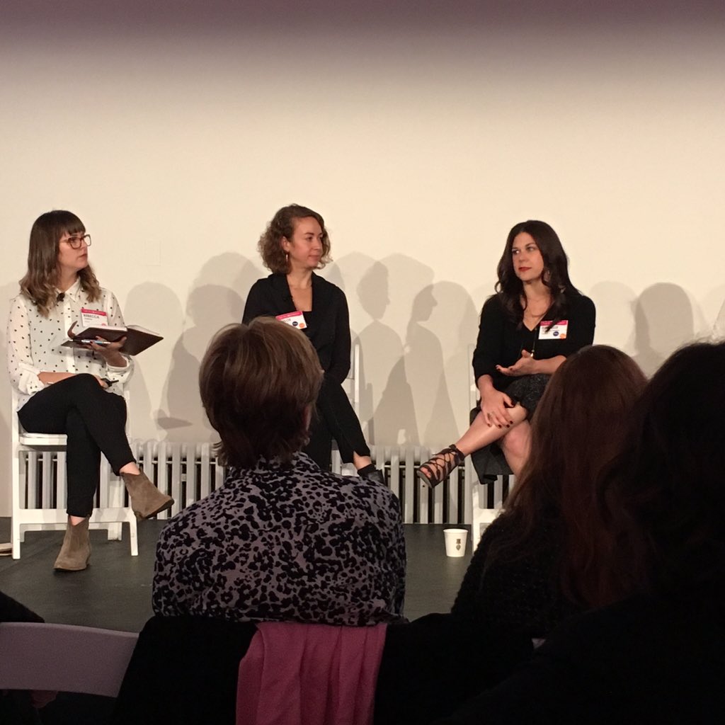 ohmargo13's tweet image. .@dtrivawley: &quot;How can brands get ppl to pick UP their phones?&quot; #3percentconf creative + tech panel @POSSIBLE