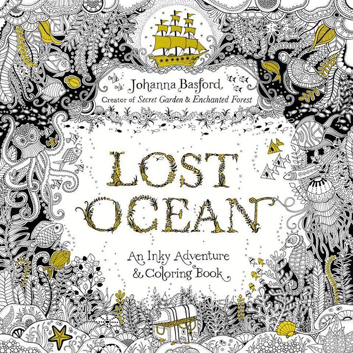 WeSoNerdy's tweet photo. Happy #BookBirthday @johannabasford! We're SO enjoying #LostOcean on #GlobalColoringDay! https://t.co/h0ytKbFXaK