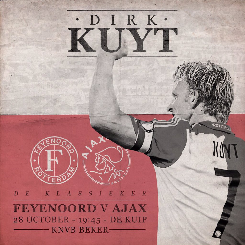 Kuyt's tweet photo. DE KLASSIEKER!!! https://t.co/MOsJZ7oMeL