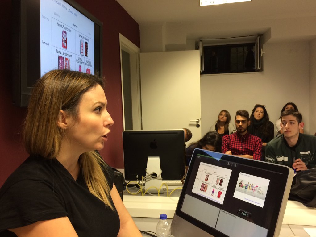 tsakarestou's tweet photo. Growth Marketing Strategies #penetration #Development #Diversification with @DiBirba at #ADandPRLab @cmc_panteion https://t.co/ReA8fIRsfp