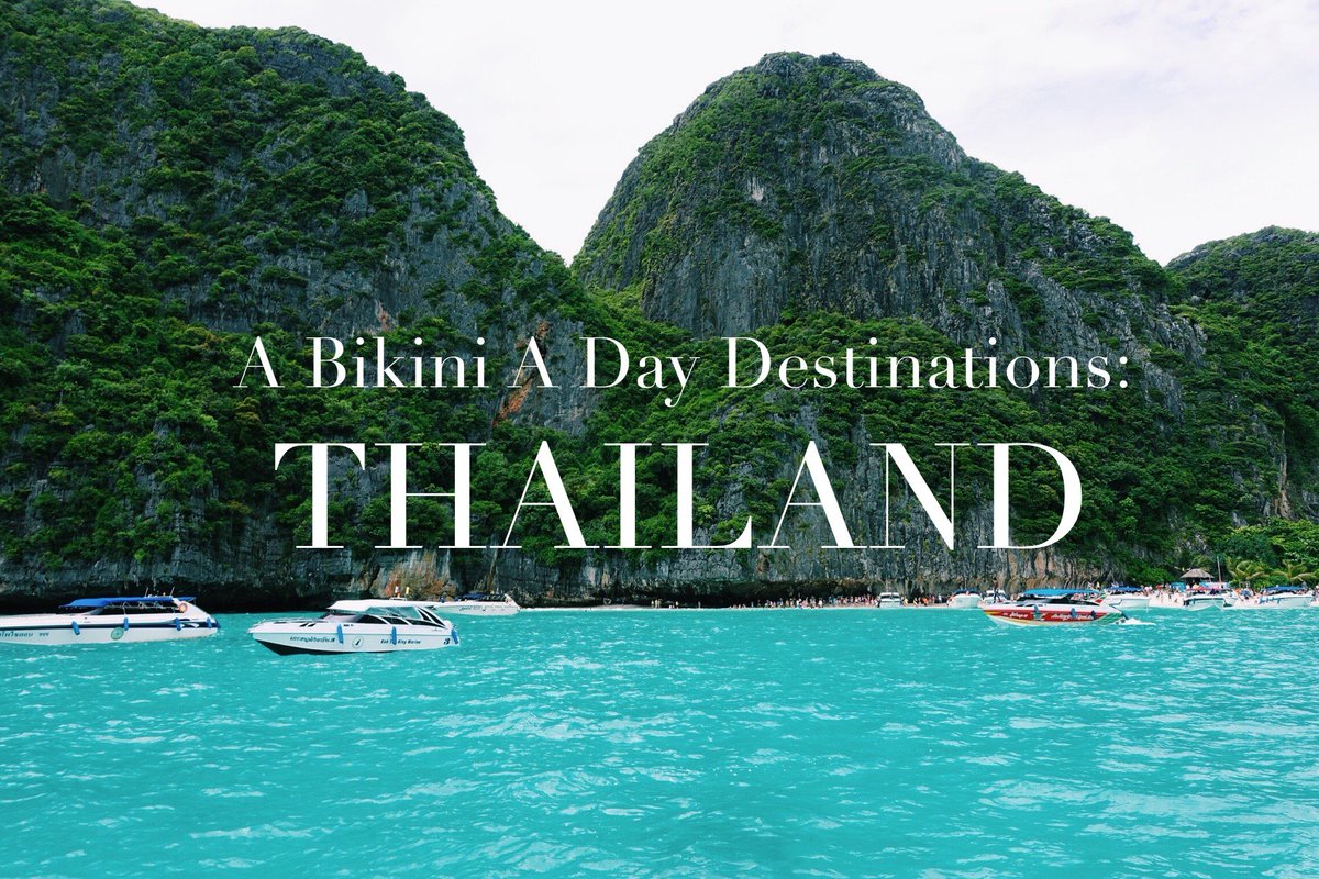 ABikiniADay's tweet photo. Thailand is a place of magic and pure beauty. Read about our trip we took this year: https://t.co/YqzVgUSJWH https://t.co/P05fB1wYIj