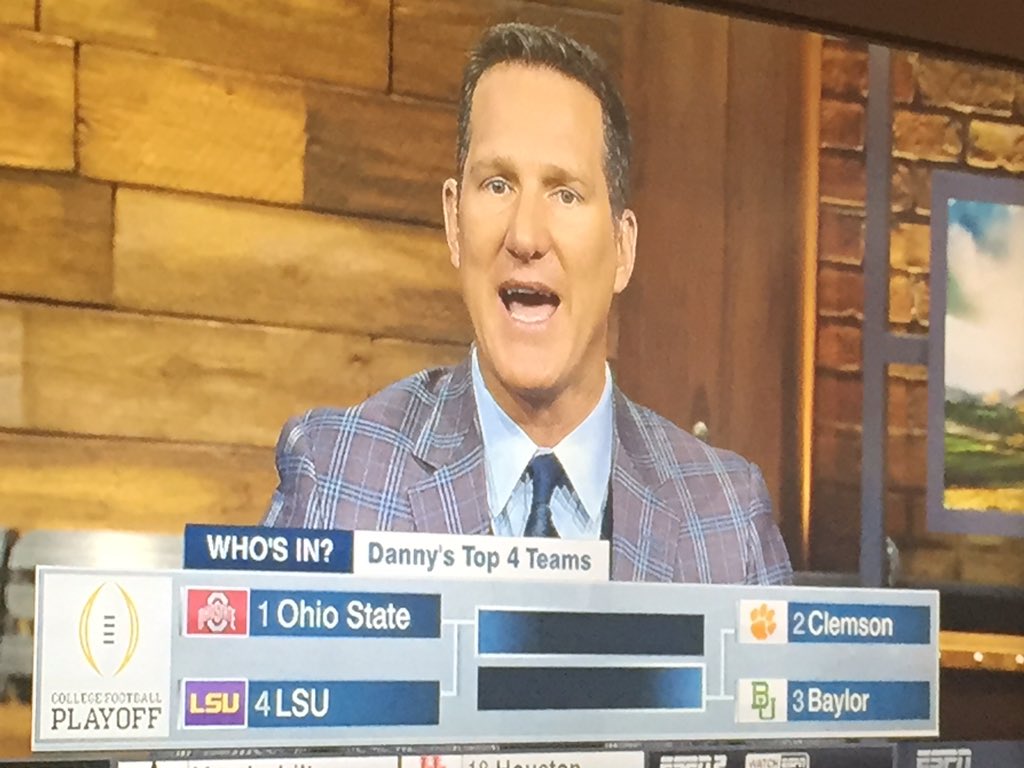 geauxlsufball's tweet photo. @dannykanell #cfp4 #LSU "Most complete team in the SEC" https://t.co/Ys60mSzlMv