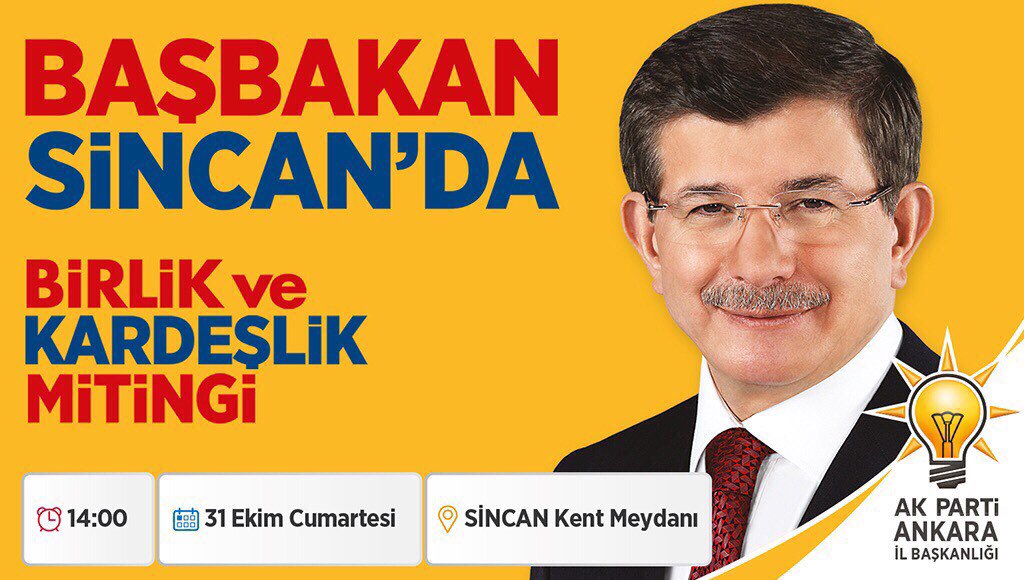 #Başbakansincanda