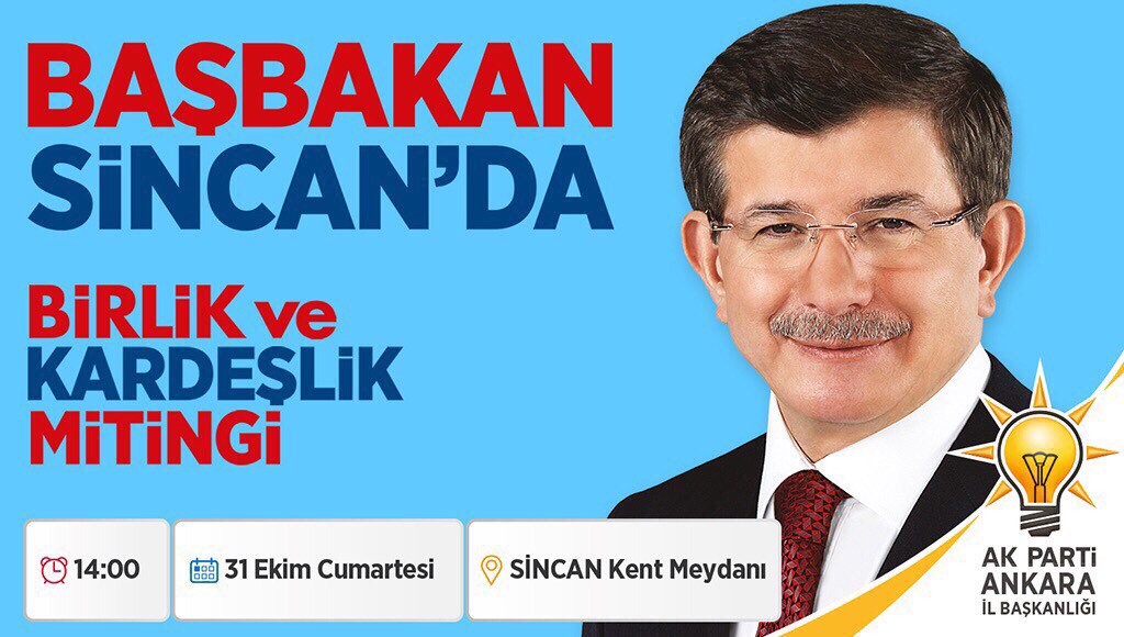 #Başbakansincanda
