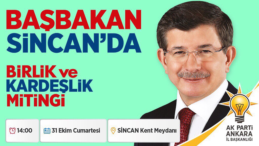 #Başbakansincanda