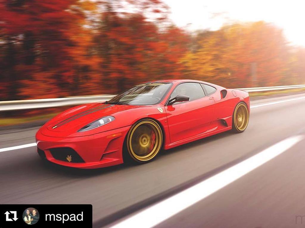 OnlyFerrariPics's tweet photo. #GSE OG @mspad picked up the camera again for #dubrun2015 and killed it. #ferrari #f430scuderia #f430 #scuderiaferr… https://t.co/1iDmvYMcoY