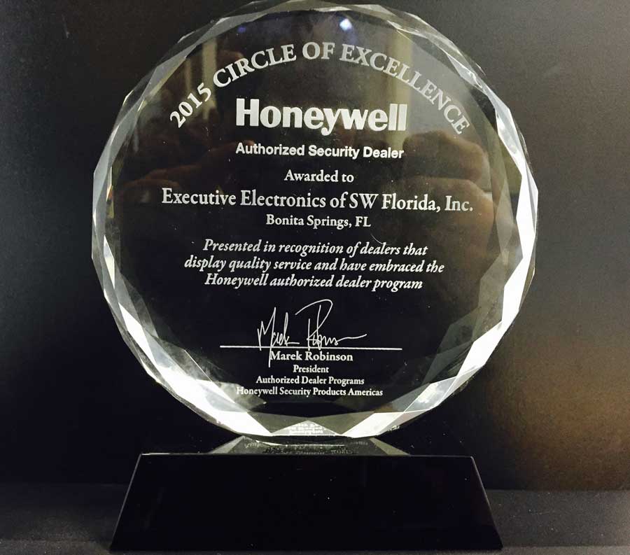eesecurity's tweet image. Honeywell just honored us with the "Circle of Excellence" award!  Read the article at eesecurity.net/ee-secures-hon…