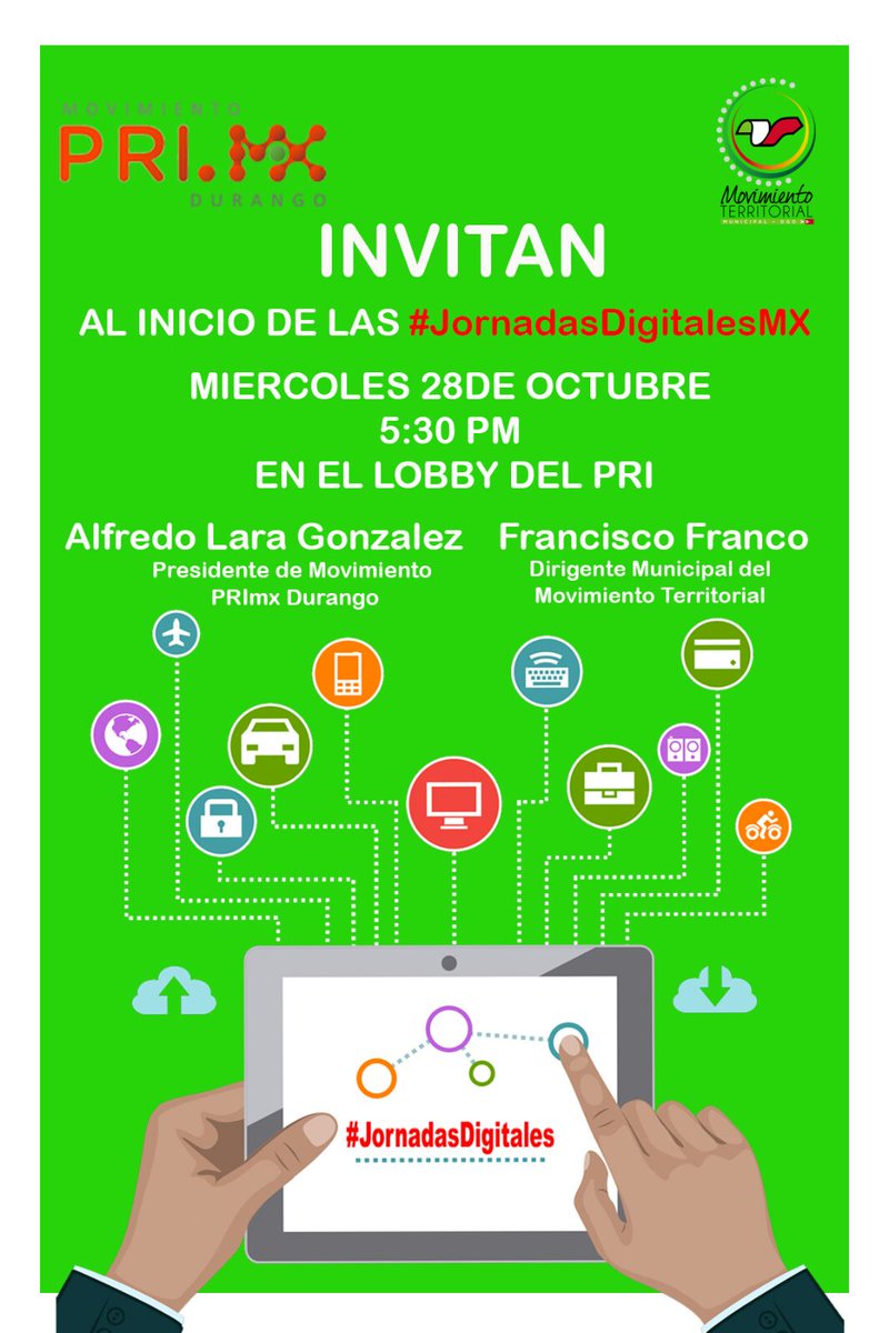 Colosio_NI's tweet photo. #JornadasdigitalesMx con @AlfredoLaraG y Francisco Franco https://t.co/ox5KGKhRFw