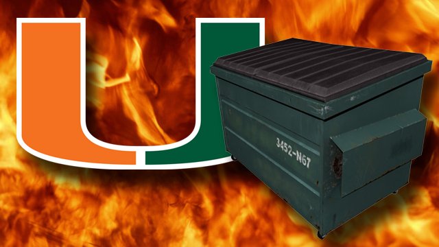 #ESPN analyst calls UM football a "dumpster fire" and says UM should shut down program bit.ly/1GvJ5y7?utm_me… https://t.co/Nll3SsnaUG