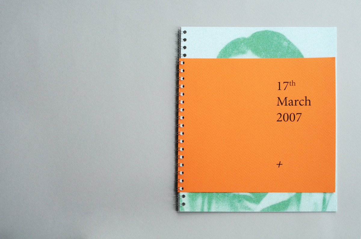 Georgehatton94's tweet photo. '17th March 2007' 22 Page risograph printed, ring bound publication. #graphicdesign #risograph #print @peopleofprint https://t.co/9hPp3ZkLlW