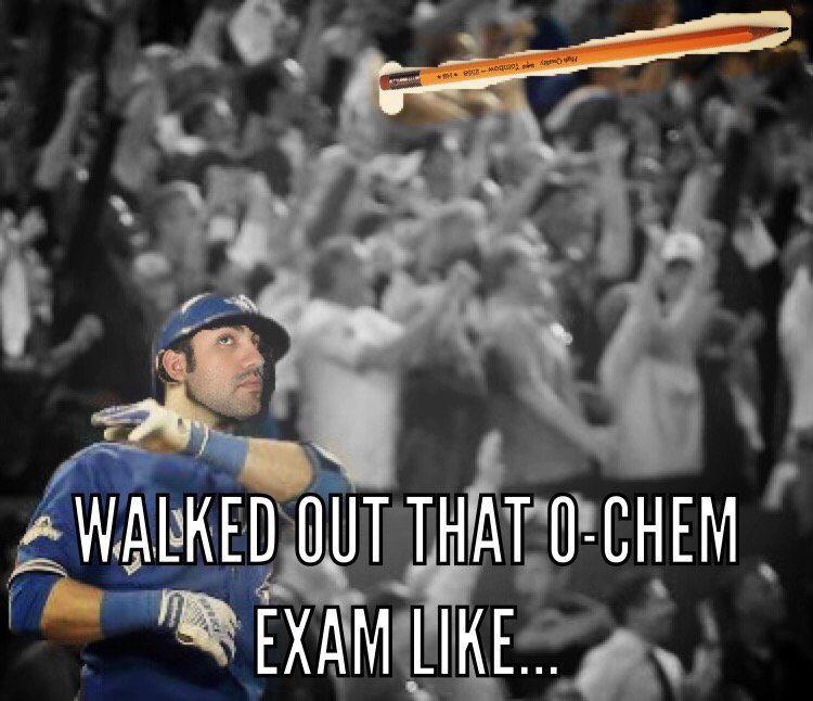 XZAVIER85's tweet photo. @JoeyBats19 motivated me to knock my Organic Chemistry exam out of the park, just so that I could post this... 99% https://t.co/oCaRGQNMT6