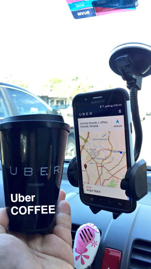 ObedBatista's tweet photo. Gracias @Uber_Panama por hacer que mi mañana sea diferente con este delicioso @cafedepanama #UberCAFE https://t.co/Hb7T2cTVxM