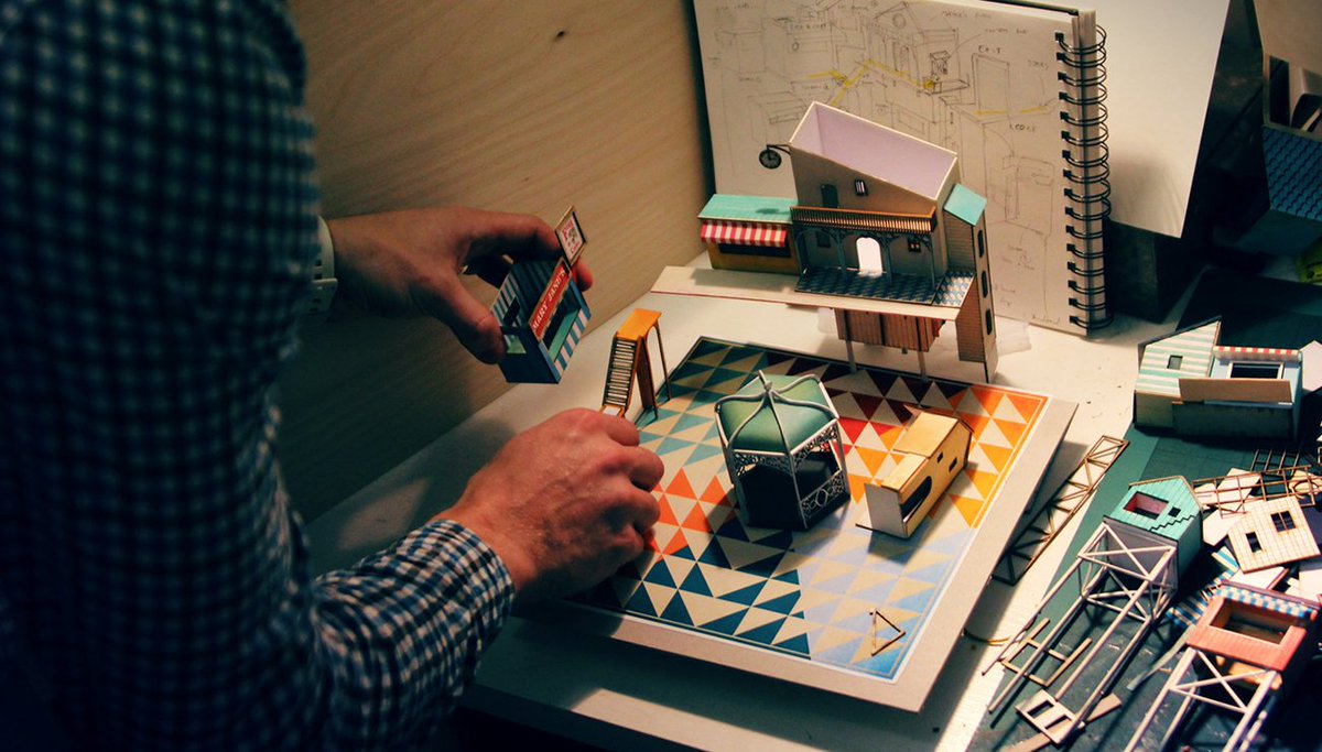 AppStoreGames's tweet image. Coming soon: Lumino City brings new meaning to hand-crafted games. Check out the work in progress.