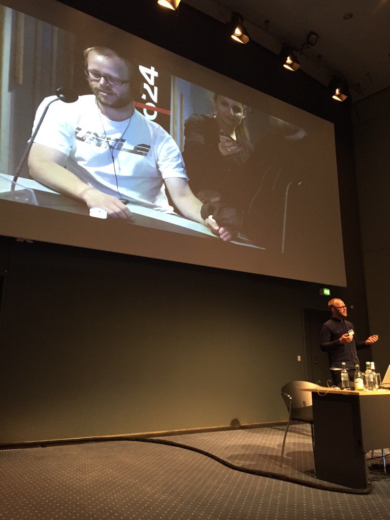 CW_Events_DK's tweet photo. @EsbenHardenberg blev cyborg for 100 dollars live på @Radio24syv #IoT #CWIoT15 https://t.co/Aoyt2jMLp3