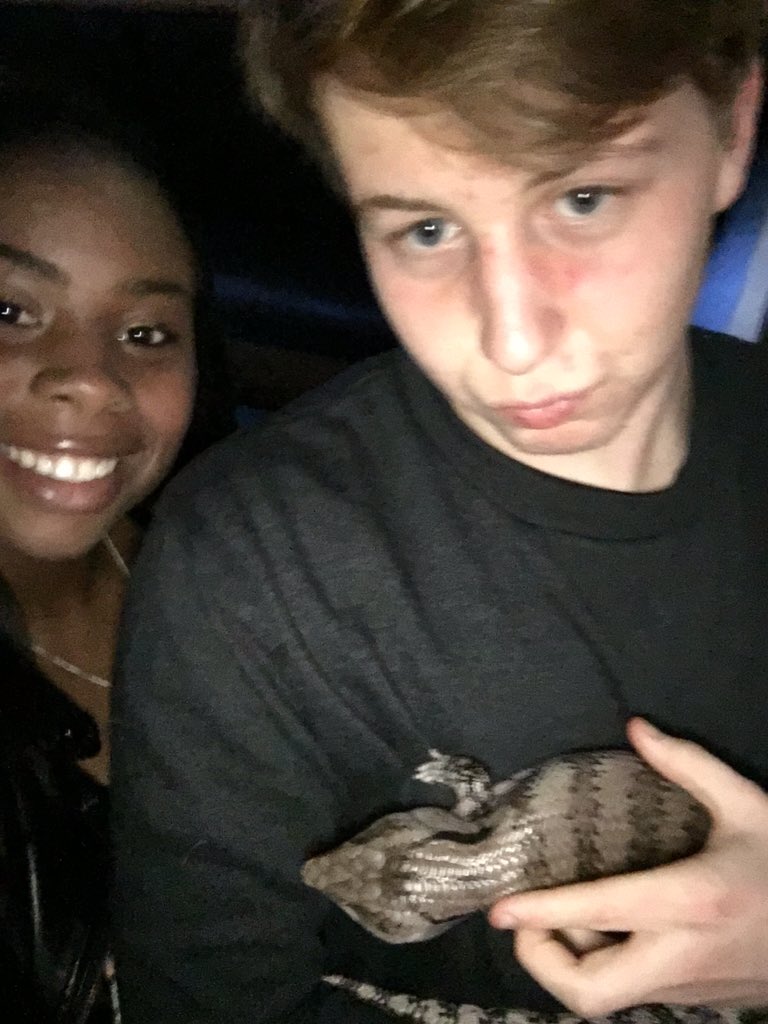 UOG_Ultimate's tweet photo. Fab time at @UoG_Netball presents exotica! Here are a few snaps :) our social sec loved the animals a bit too much 🐍 https://t.co/hQN7NoopJz