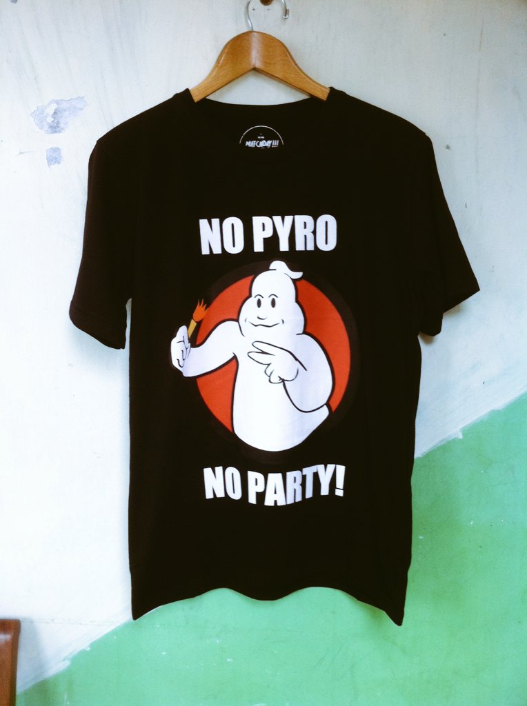 READY STOCK! SIZE S M L CODE: NO PYRO NO PARTY order via Sms/wa 085719717680