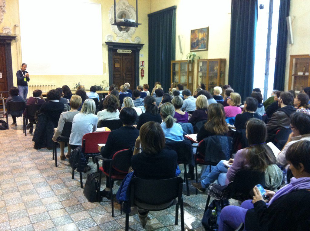 silviapan73's tweet photo. Workshop #scientix "The problem of the problems" very crowded #scientixworks https://t.co/2q7ooiqO87