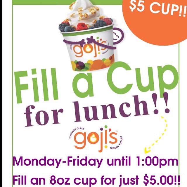 GojisHalifax's tweet photo. #gojis $5 Lunch Special 🍧 https://t.co/8Q7U3WhQ58